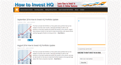 Desktop Screenshot of howtoinvesthq.com